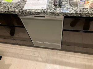 愛知キッチン取付け隊　浅型を深型食洗機に取替　施工後